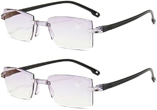 Intelligent Dual Focus Glasses Clearer Vision, Presbyopic Glasses Anti-Blue Light Far and near for Women Men, Dual-Use