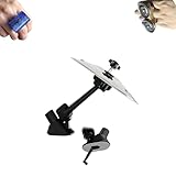 Car Cymbal, 2025 New Air Vent Mini Drum Crash Cymbal For Car Vent, Car Cymbal Air Vent Make Your Driving More Fun with Hand Bell (Silvery)