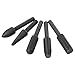 AllGIFT Polishing Burr 5pcs Grey 11mm Cutter Rotary Burr Set Industry Steel Rotary Bit Grinder for Woodworking,Polishing,Grinding