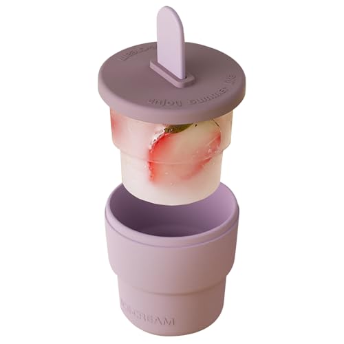 Niesel s Moldes de silicona, moldes caseros, reutilizable, de silicona, para de bebé, yogur, pastel, cocina, aperitivos