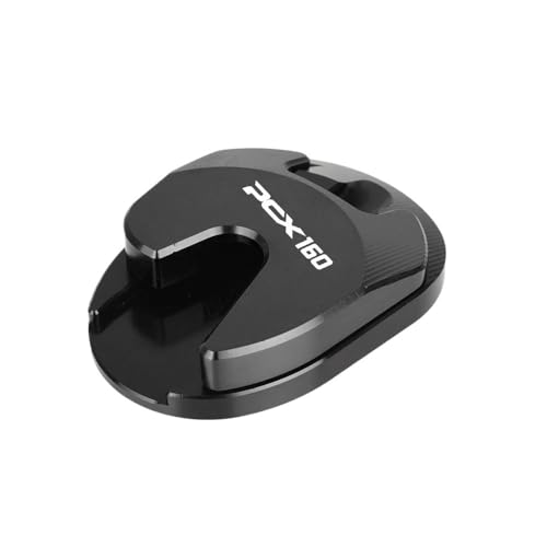 Support latéral pour Moto PCX160 avec plaque élargie antidérapante en alu CNC