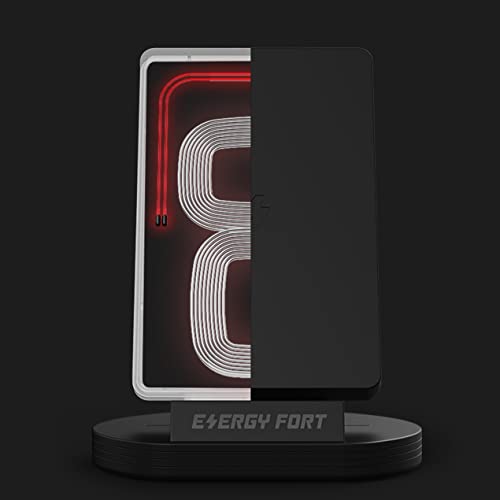 ENERGY FORT Chargeur Sans Fil, 15W Rapide 4-in-1 Wireless Charger Compatible Avec Samsung Galaxy S22/S22+/S21/S20 Ultra Galaxy Bud 2/Buds/Live, Qi Charger Cover