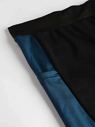 Image of Aarika Women's Black-Blue Color Track Pant