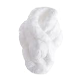 SAFIGLE Bufanda De Cuello De Piel Sintética Para Mujer Bufanda De Invierno Suave y Cálida Para Fiestas y Ocasiones Especiales Color