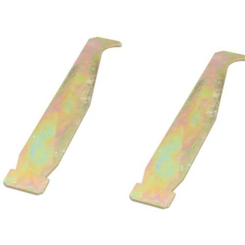 Xinjincang 2 peças Silver Bar Groove Cleaner Chain Saw Guide Bar Rail Cleaner Ferramenta de limpeza