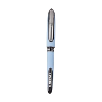 Luxor Schneider One Hybrid Roller Ball Pen - Black | 0.5mm | 2000 mtrs writing length | Waterproof Ink | Consistent ink flow | Ideal for Professionals-Office essential