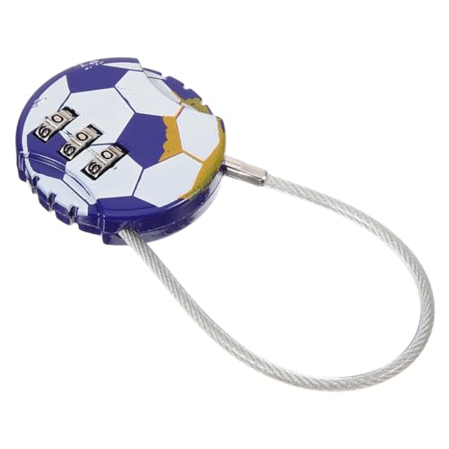 SEWACC Football Helmet Combination Lock Portable Code Lock for Cabinet Gym and Luggage Secure Design with Password for Easy Protection of Valuables