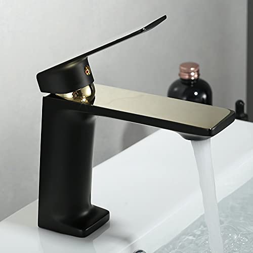 Robinet de cuisine mitigeur d'eau durable chrome noir - 5