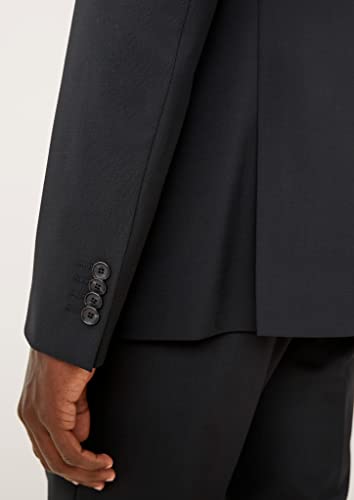 s.Oliver BLACK LABEL Herren Business-Anzug Jacke 160.11.899.15.153.2053723 , Schwarz , 98