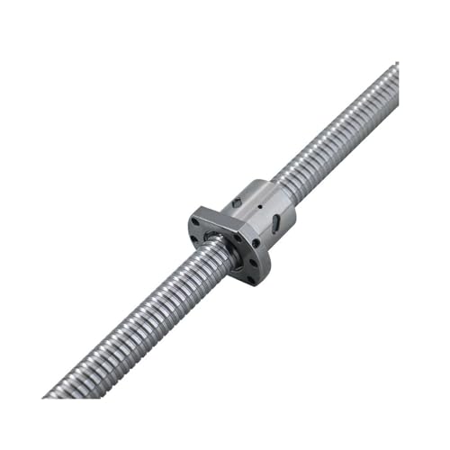 Metal Ball Screw nut end Processing C3 Level Ground SFU2010 Ball Screw R20 Lead 10mm Ball Nut ?0.001mm/300mm?(800mm)