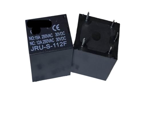 Relé JRU-S-112F de 5 pines soluciona fallos de encendido en placas de 12V 15A