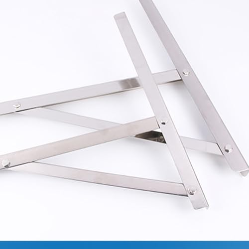 Soporte para aire acondicionado mini split y compresor exterior de HVAC con base de pared 8