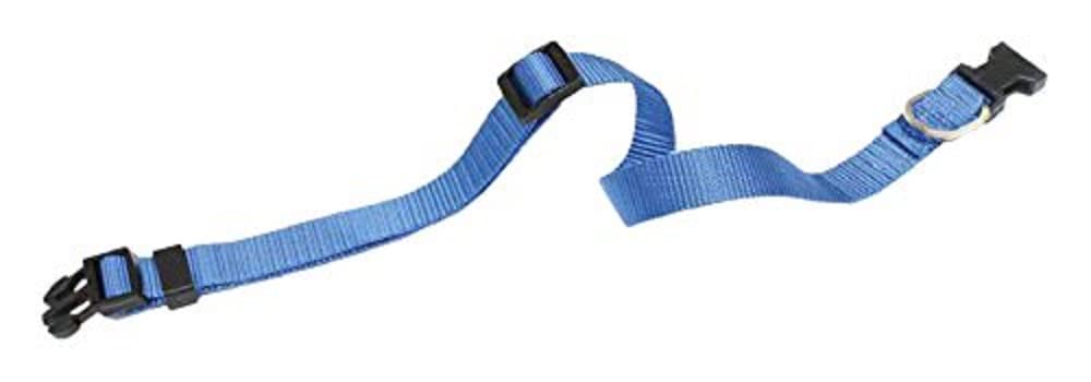 CROCI Adjustable Nylon Collar, 19 mm, Blue