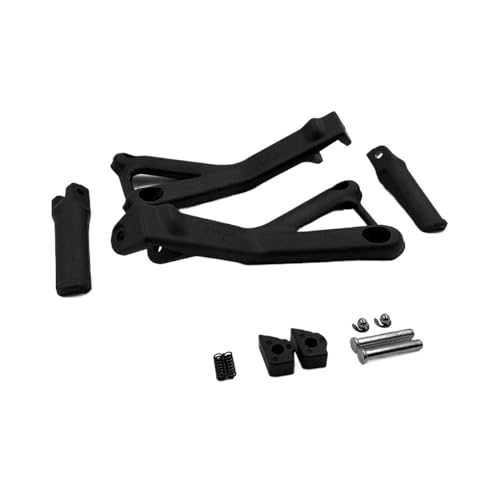 Cale pied moto arrière argent pour Panigale V4 S 2018 2020