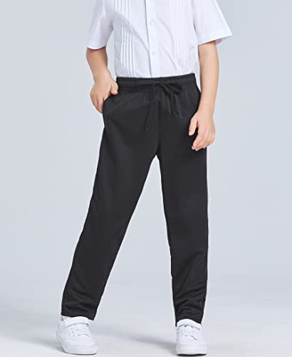 DaniChins Boys' Jogger Sweatpants Active Athletic Pants with Pockets3