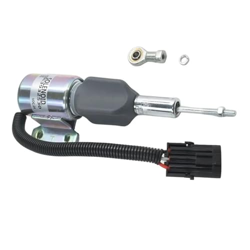 Solénoïde d'arrêt de carburant 24V : coupure nette pour moteur 6BT