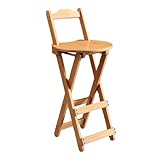 【No hay espacio ocupado】 Las sillas plegables plegables de madera son fáciles de plegar y desarrollar. Después de plegar, el volumen se reduce considerablemente. Ya sea que se almacene en casa sin ocupar el espacio o llevar al aire libre, puede cambiar de escena de manera flexible