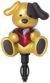 DECOPPIN Animal Earphone Jack Accessory (Dog/Heart)