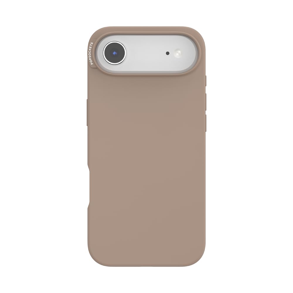 PopSockets iPhone 17 Air Phone Case with MagSafe- Latte