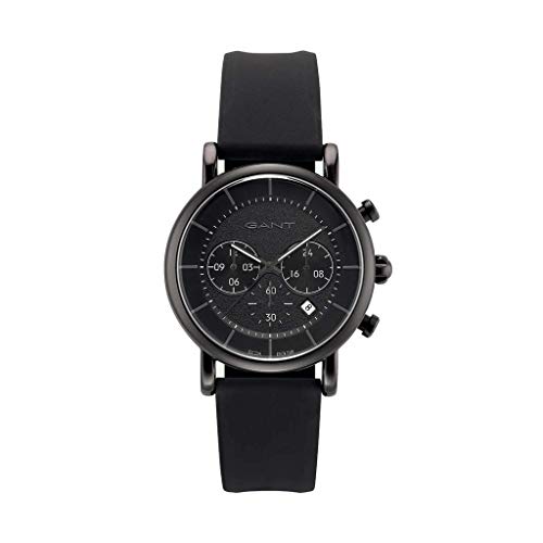 Preisvergleich Produktbild GANT Herren Chronograph, schwarz / Herrenuhr / Quarz / silberfarben