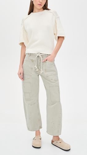 Image of Free People Moxie Low Slung Pull-On Barrel