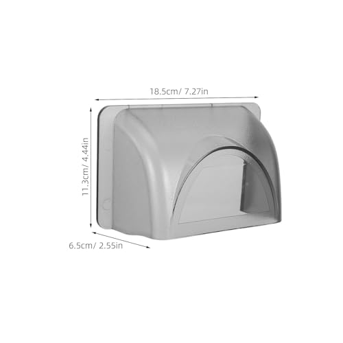 Doorbell Cover: Video Doorbell Weather Cover for Outside - Plastic Door Bell Rain Shield for Home Security Access Contro - Additional View