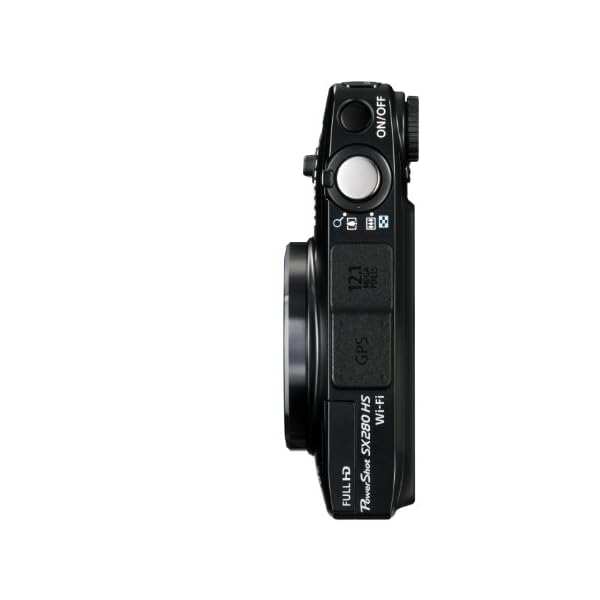 Canon PowerShot SX 280 HS Digitalkamera (12 MP, 20-Fach Opt. Zoom, 7,6cm (3 Zoll) LCD-Display, bildstabilisiert) schwarz – Bild 5