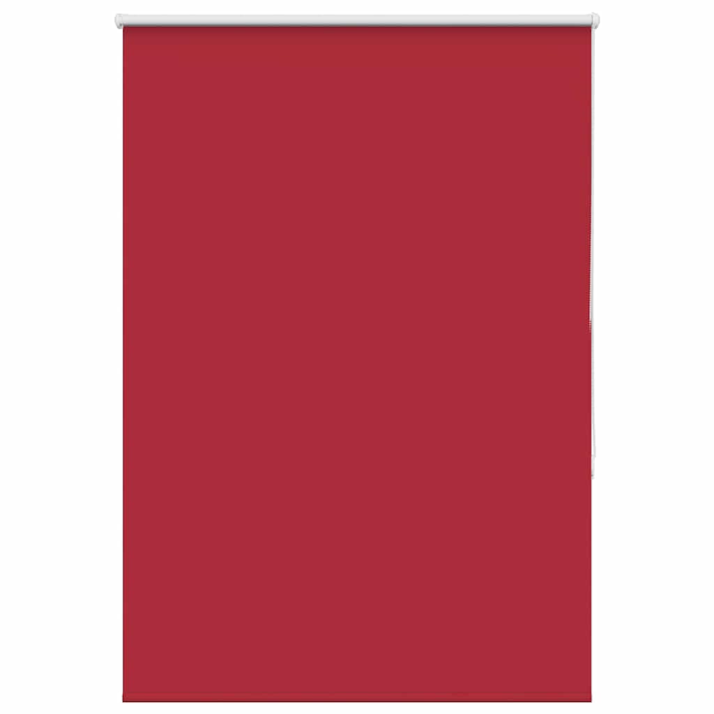 vidaXL Roller Blind Blackout Red 100x175 cm Fabric Width 95.7 cm Polyester, day and night blind, kitchen blind, blackout roller shade, blackout blind