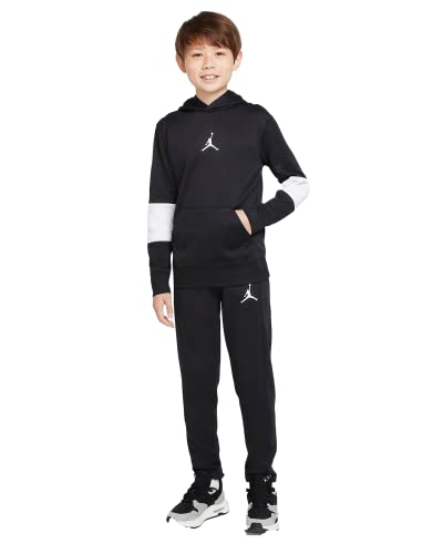 Nike Air Jordan Core Performance Therma Boys' Pullover Hoodie (Black) Size Small2