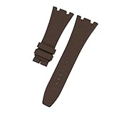 Bracelet de montre 26 mm compatible avec Audemars Piguet Royal Oak Offshore 15400 15500, noir, jaune, orange, étanche