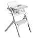 タンスのゲン ベビーチェア 折りたたみ ワンタッチ調節 高さ調整 7段階 テーブル付き 立ち上がり防止 ベルト ハイチェア 椅子 足置き 折り畳み 赤ちゃん ベビー 93000001