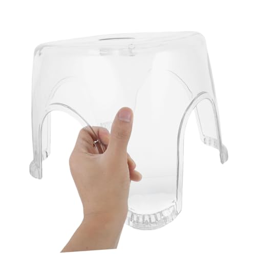 Repose pied de spa transparent et tabouret de douche antidérapant