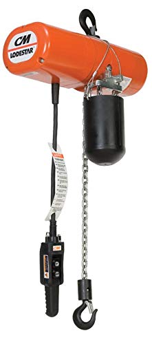 CM Lodestar Electric Chain Hoists - 2t 15' lift lodestar electric chain hoist