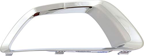 Garage-Pro Fog Light Trim Compatible with Chevrolet Colorado 2015-2019 Driver Side Chrome