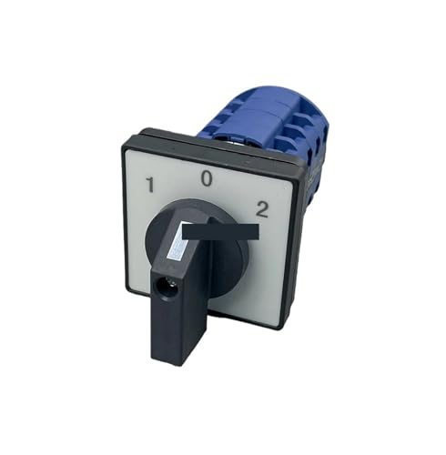 1 PZ LW26 20 LW26-20/4 1-0-2 AC 500V 20A Selettore rotativo universale 1-0-2 On-Off-On 3 posizioni Interruttore di commutazione a camma