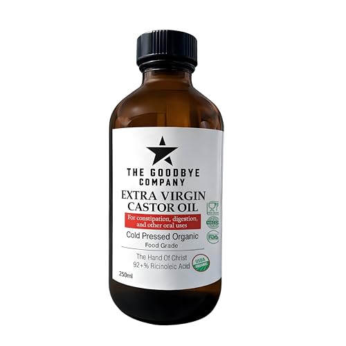 250ml, Usda Organic, Cold Pressed, Food Grade, Hexane-free, Supports Digestive Wellness, Hair Growth, Eyelashes, Brows And Skin