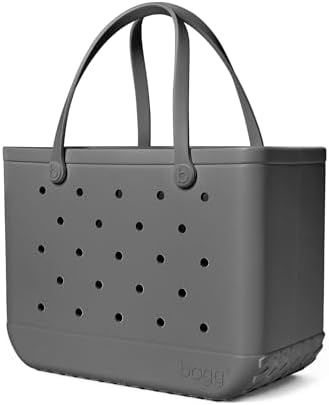 BOGG BAG X Large Waterproof Washable Tip Proof Durable Open Tote Bag for the Beach Boat Pool Sports 19x15x9.5
