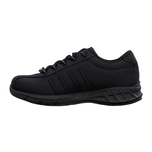 Lugz Men's Grapple Slip-Resistant Work Sneaker, Black Ballistic Nylon, 8 M by Lugz - Used condition - Image 3