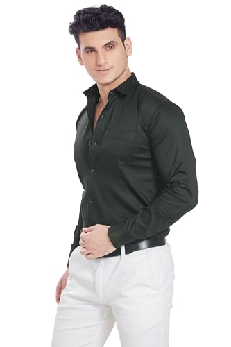 Image of DIVISIVE Men's Solid Slim Fit Shirt
