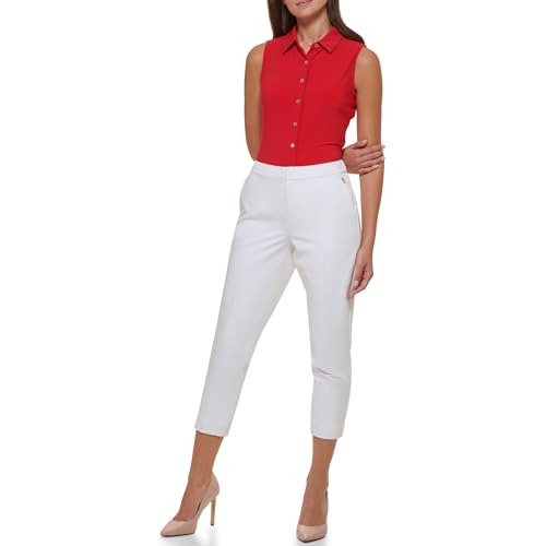 Image of Tommy Hilfiger Solid Sutton Boot Leg Trousers