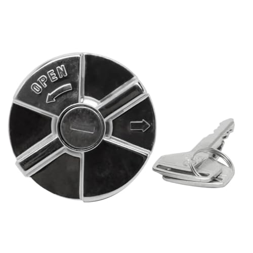 SVKVBNLNGK Tapa De Combustible For Cilindro Bloqueo, Compatible For Todos Los Modelos Diésel For Toyota Hilux/4-Runner For Tipo Twise 69058-60071 6905860071 Tapón de llenado del tanque de combustible