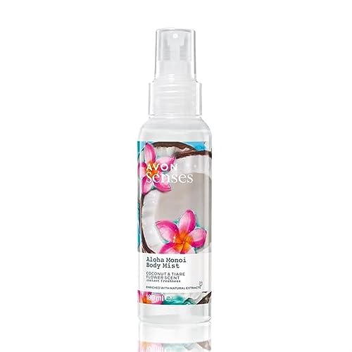 Avon Senses Body Mist 100 ml (Aloha Monoi Coco & Tiare Flower),...