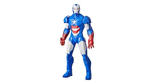 Boneco Marvel Homem de Ferro Patriota - Figura de 24 cm, para crianças acima de 4 anos - F0777 - Has