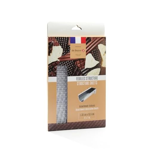 DE BUYER -4343.00 -set 4 feuilles structures pour buche 3206.30