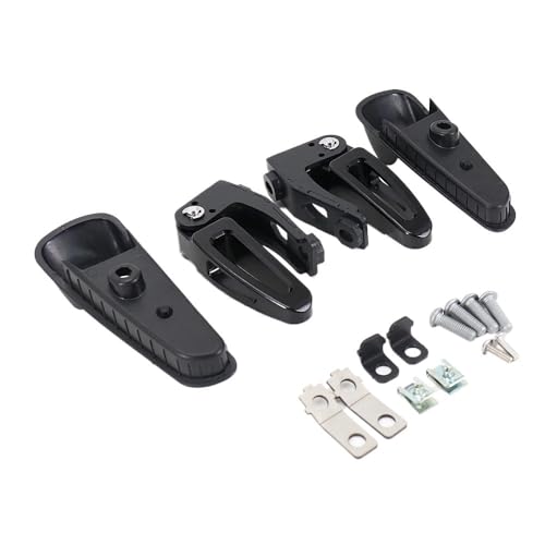 Repose-Pieds Moto GTS 300 Réglables Kit Arrière Passager Aluminium CNC 2022