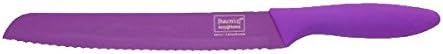 homiez Colourcut Bread Knife, Purple, 20 x 4 x 4 cm