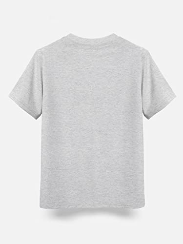 Image of HELLCAT Boys Round Neck Printed Blended Cotton Tshirt -Combo Pack of 2 - Orange /Blue