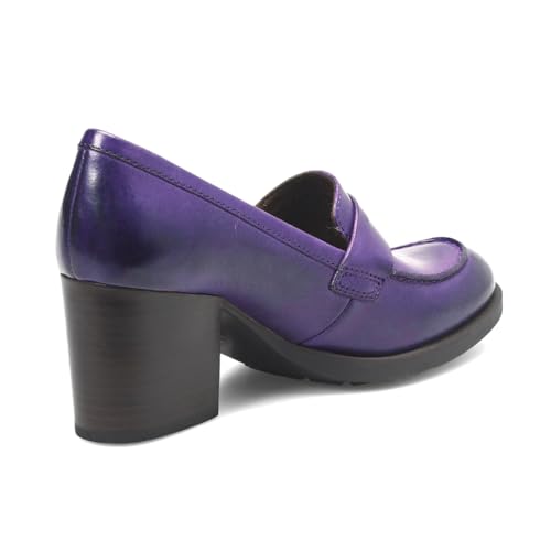 Image of SHODENSE Women Vintage Chunky Heel Loafers Pumps Platform Round Closed Toe Oxford Shoes Burnished Patent Matte Suede Slip On Dress Loafer Block Stacked Heels Office Formal Work Business 4-11 M US