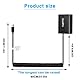DuraPro USB-C NP-FZ100 Dummy Akku for Sony A1, A9, A9 II, A7R III, A7R IV, A7R V, A7S III, A7 III, A7 IV, A6600, A7C, FX3, FX30, A7C II, A7CR und ZV-E1 Cameras
