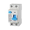 gloca Interruttore Differenziale Puro Salvavita 2P 30mA 220V-6KA 2 Moduli DIN (63 Ampere)